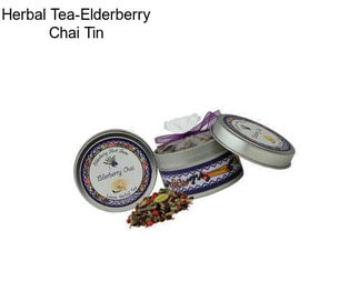 Herbal Tea-Elderberry Chai Tin