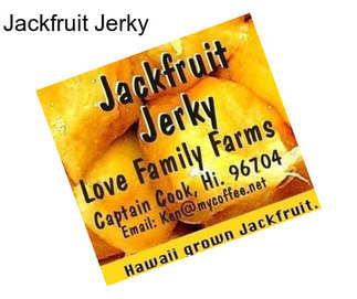 Jackfruit Jerky