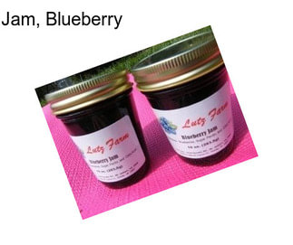 Jam, Blueberry