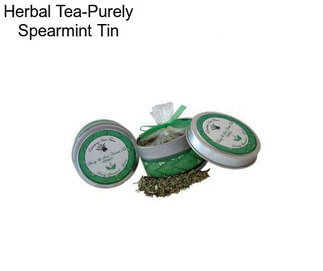 Herbal Tea-Purely Spearmint Tin