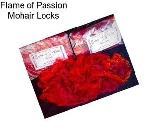 Flame of Passion Mohair Locks