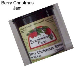 Berry Christmas Jam