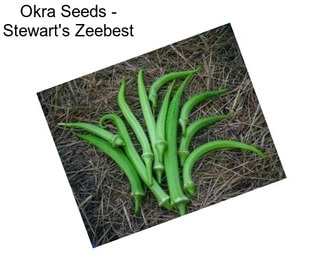 Okra Seeds - Stewart\'s Zeebest