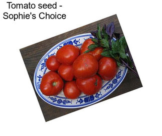 Tomato seed - Sophie\'s Choice