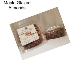 Maple Glazed Almonds