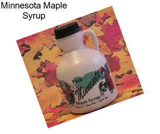 Minnesota Maple Syrup