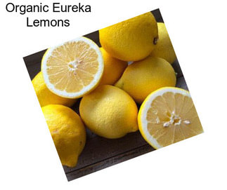 Organic Eureka Lemons