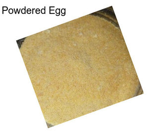 Powdered Egg