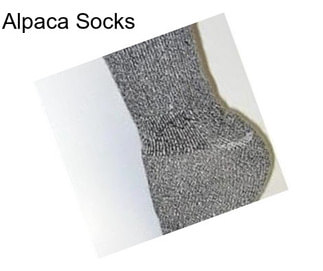 Alpaca Socks