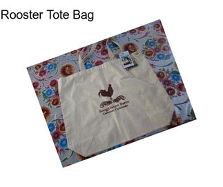 Rooster Tote Bag