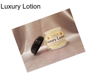 Luxury Lotion
