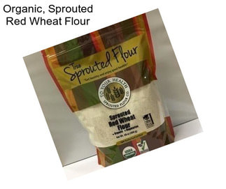 Organic, Sprouted Red Wheat Flour