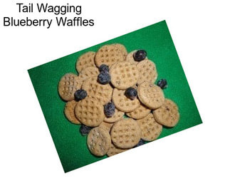 Tail Wagging Blueberry Waffles