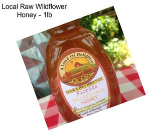 Local Raw Wildflower Honey - 1lb