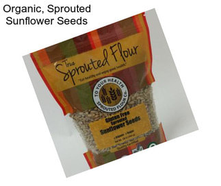Organic, Sprouted Sunflower Seeds