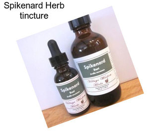 Spikenard Herb tincture