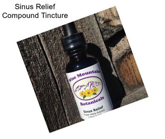 Sinus Relief Compound Tincture