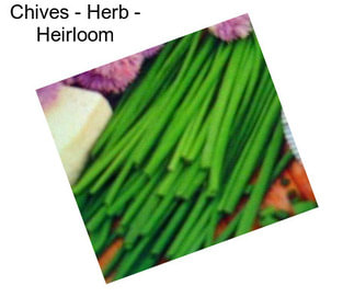 Chives - Herb - Heirloom