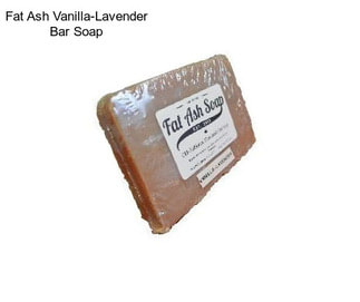Fat Ash Vanilla-Lavender Bar Soap