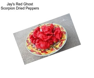 Jay\'s Red Ghost Scorpion Dried Peppers