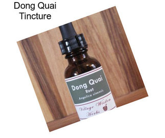 Dong Quai Tincture