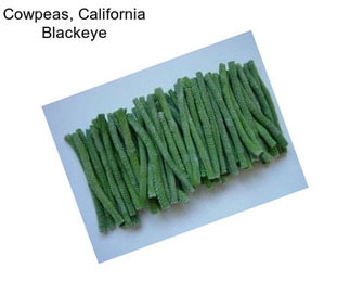 Cowpeas, California Blackeye