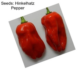 Seeds: Hinkelhatz Pepper