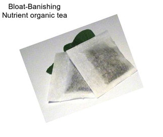 Bloat-Banishing Nutrient organic tea