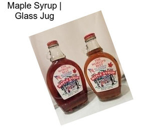 Maple Syrup | Glass Jug