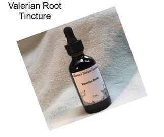 Valerian Root Tincture