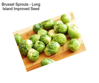 Brussel Sprouts - Long Island Improved Seed