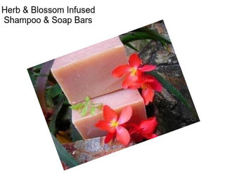 Herb & Blossom Infused Shampoo & Soap Bars