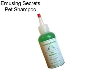 Emusing Secrets Pet Shampoo