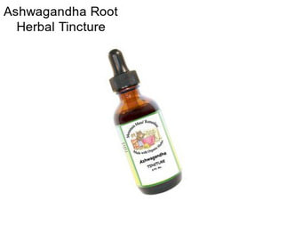 Ashwagandha Root Herbal Tincture