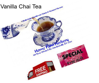 Vanilla Chai Tea