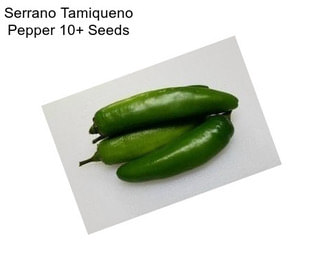 Serrano Tamiqueno Pepper 10+ Seeds