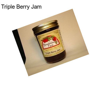 Triple Berry Jam