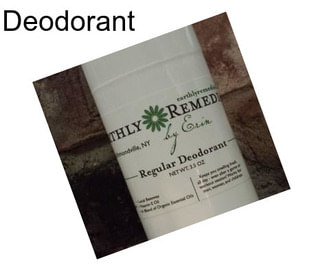 Deodorant