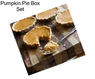 Pumpkin Pie Box Set