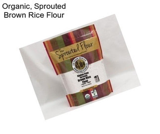 Organic, Sprouted Brown Rice Flour