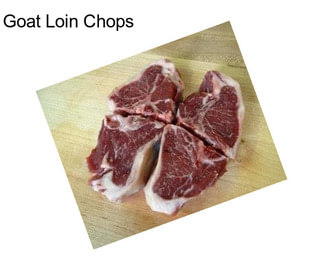 Goat Loin Chops