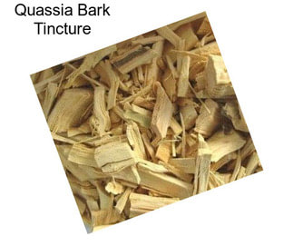 Quassia Bark Tincture