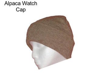Alpaca Watch Cap