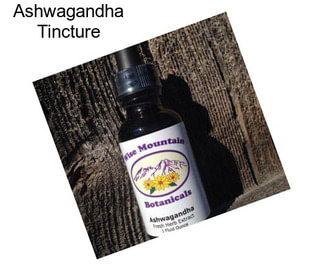 Ashwagandha Tincture