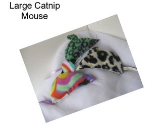 Large Catnip Mouse