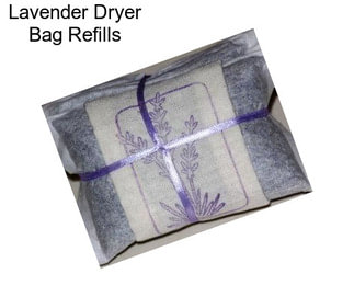 Lavender Dryer Bag Refills