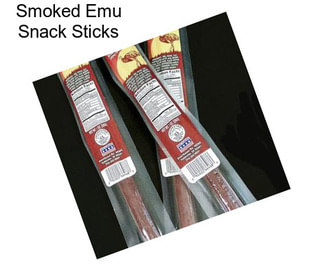 Smoked Emu Snack Sticks