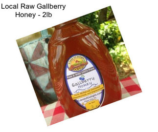 Local Raw Gallberry Honey - 2lb