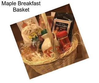 Maple Breakfast Basket