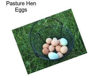 Pasture Hen Eggs